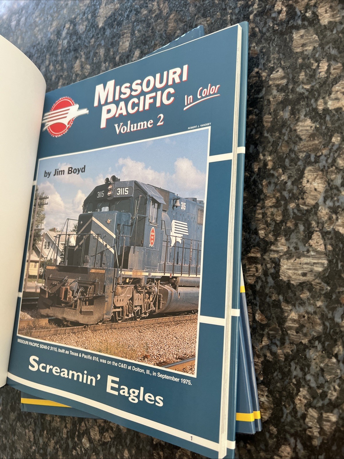 Missouri Pacific in Color Vol 1 -2 The Era of the EAGLES by Jim Boyd 1st Print