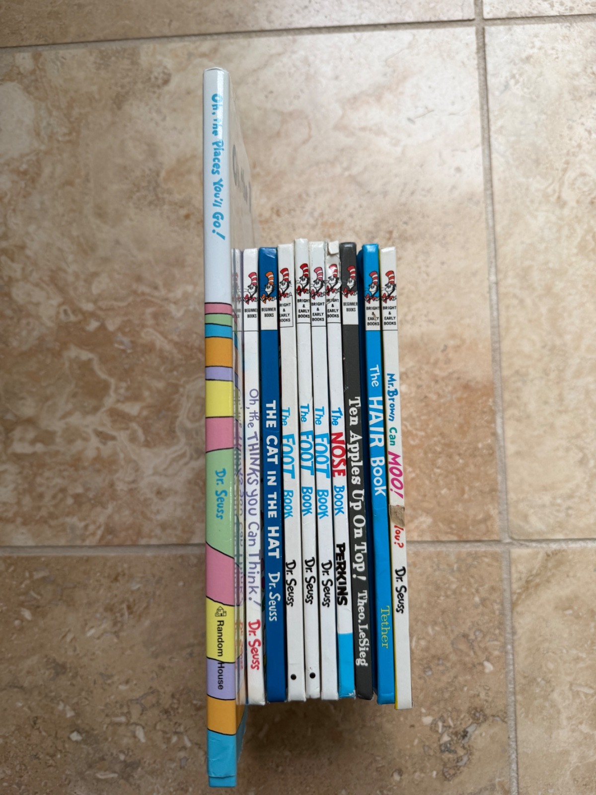 Lot of 10: Dr Seuss Random Miscellaneous Hardcover Books for Kids ~ Free Ship!