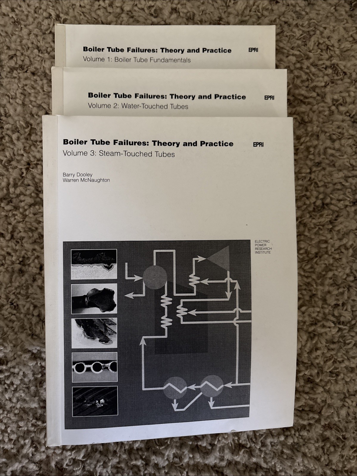 COMPLETE 3-VOLUME SET: EPRI Boiler Tube Failures Theory and Practice – TR-105261