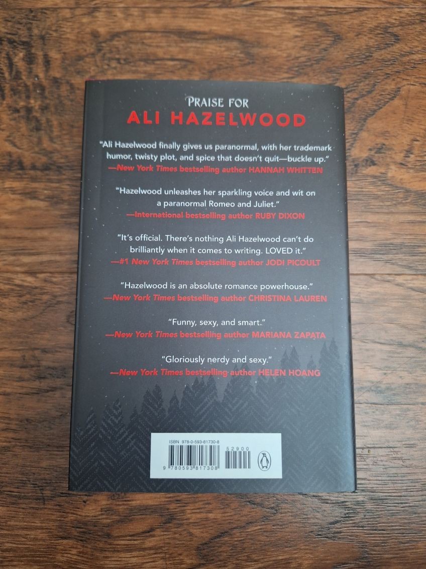 Bride Ali Hazelwood Signed 1st Edition Barnes & Noble slight sleeve cut