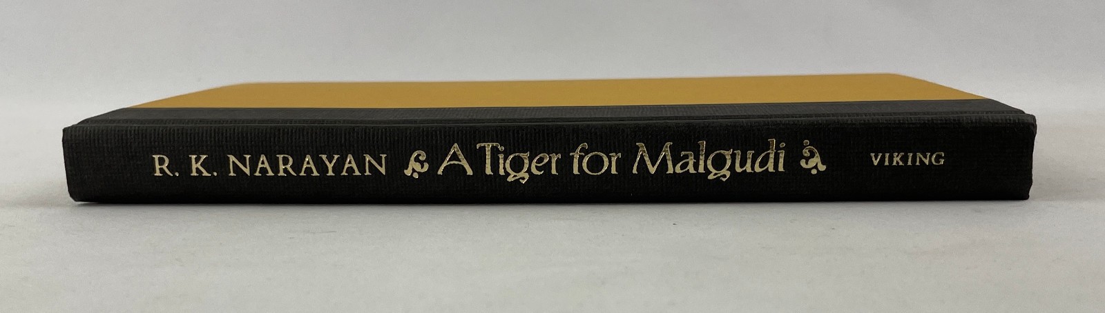 A Tiger for Malgudi, R.K. Narayan, 1983, 1st US Edition, Indian Literature, HCDJ