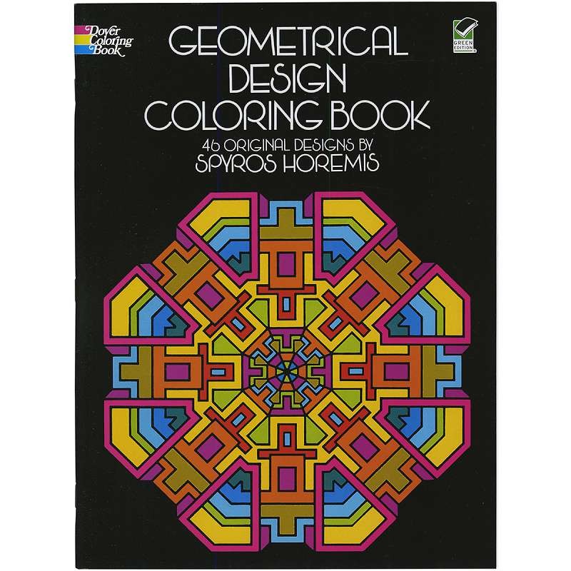 Dover Publications Geometrical Design Coloring Book