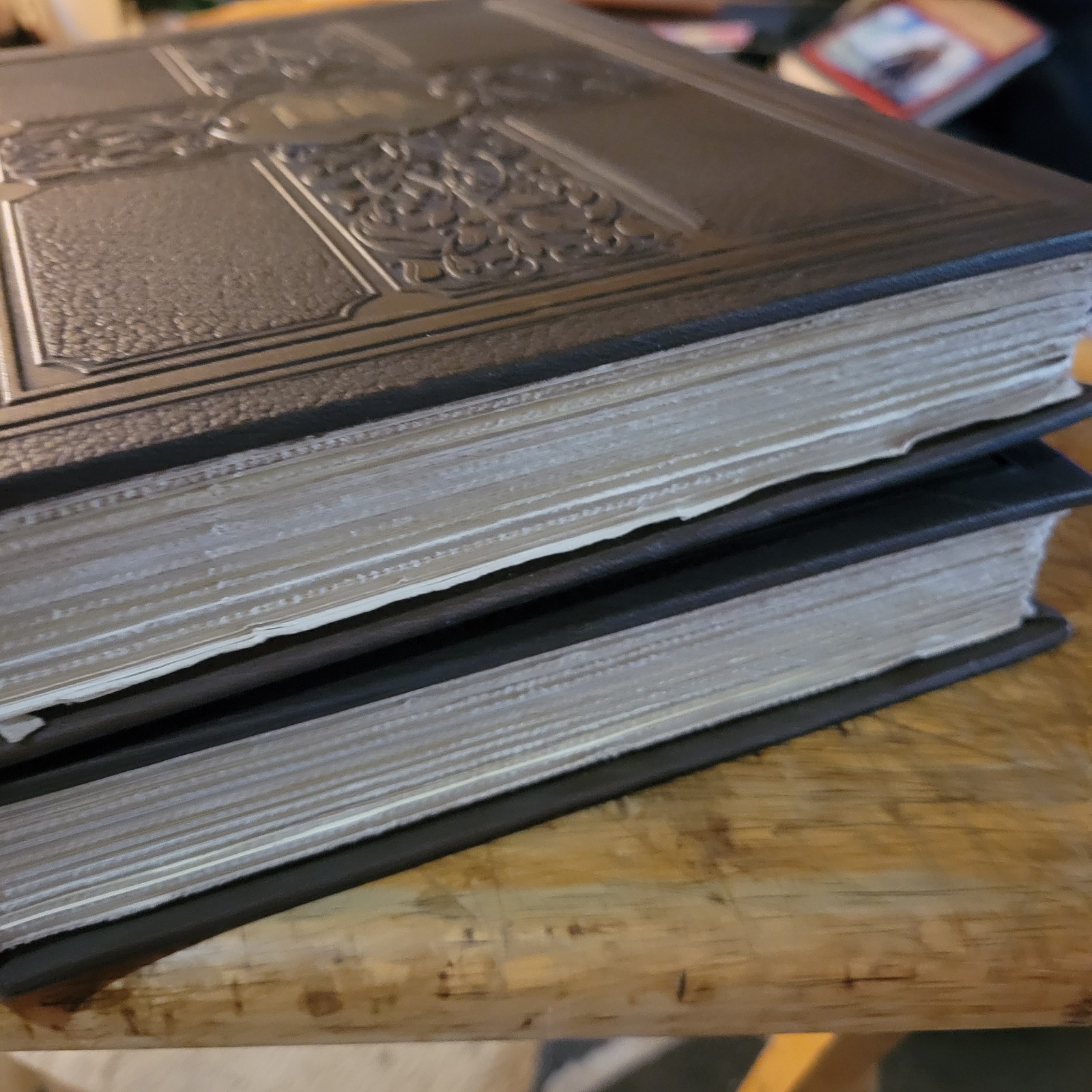 Antique Our Faith and the Facts by CF Donovan MA Leatherbound Hardcover Vol. 1 2