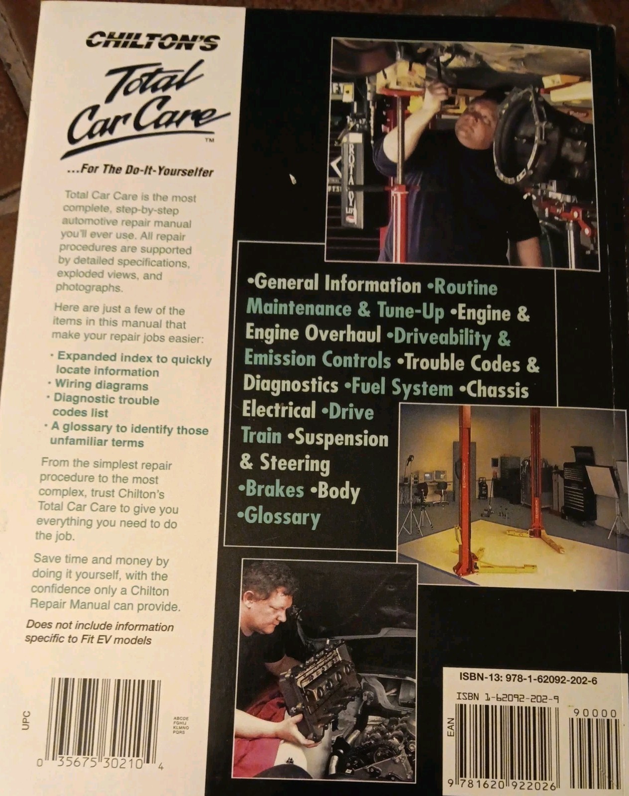 Chilton Honda Fit Repair Manual 2007-2013 Covers US & Canadian Models #30210