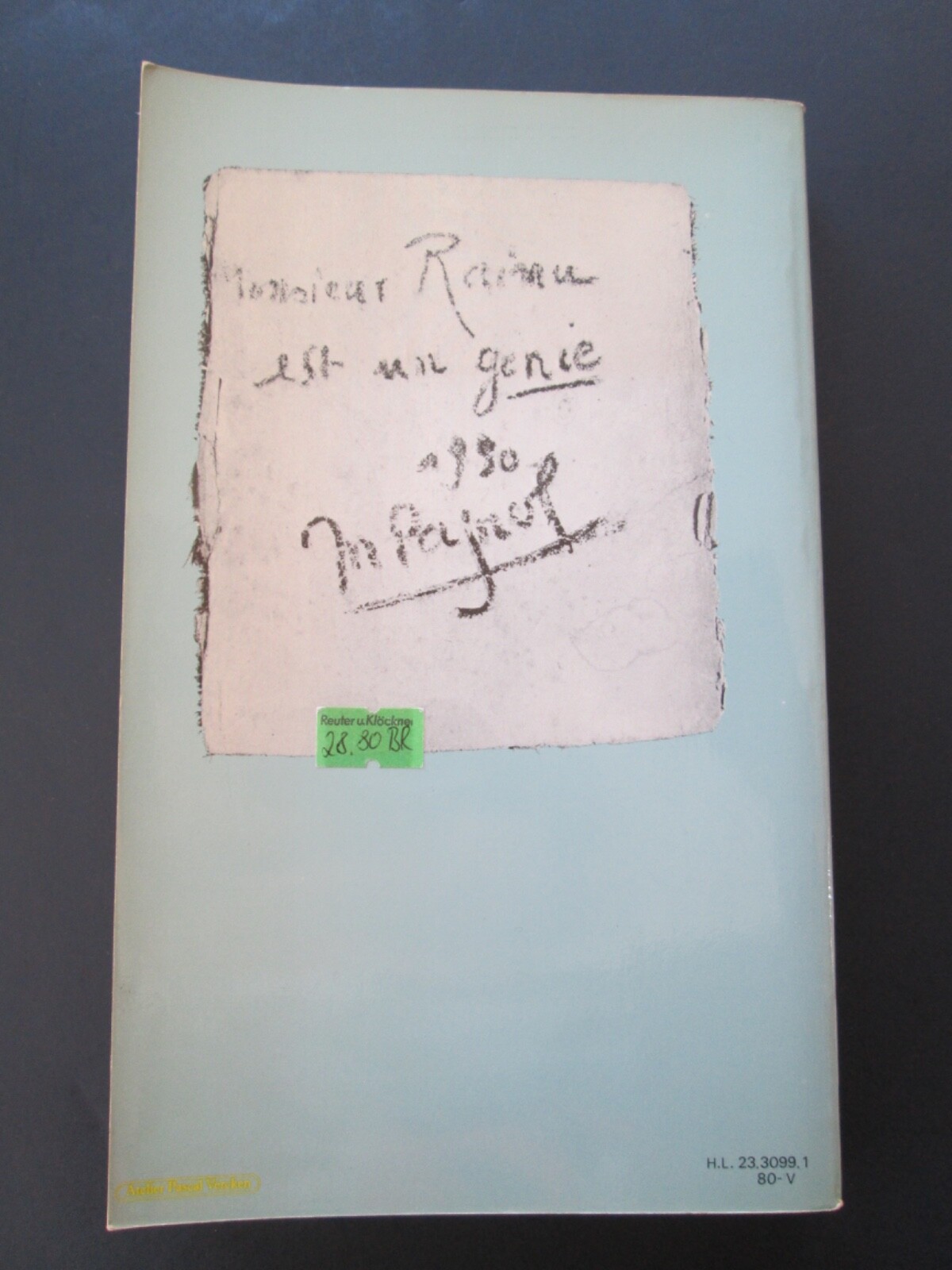 RAIMU Mon Père by Paulette Brun 1980 HACHETTE Paperback 232 Pages