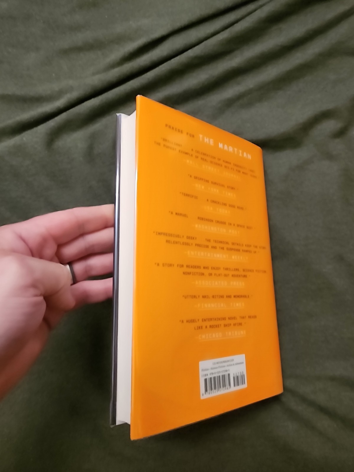 Andy Weir Artemis Signed First Edition 2017