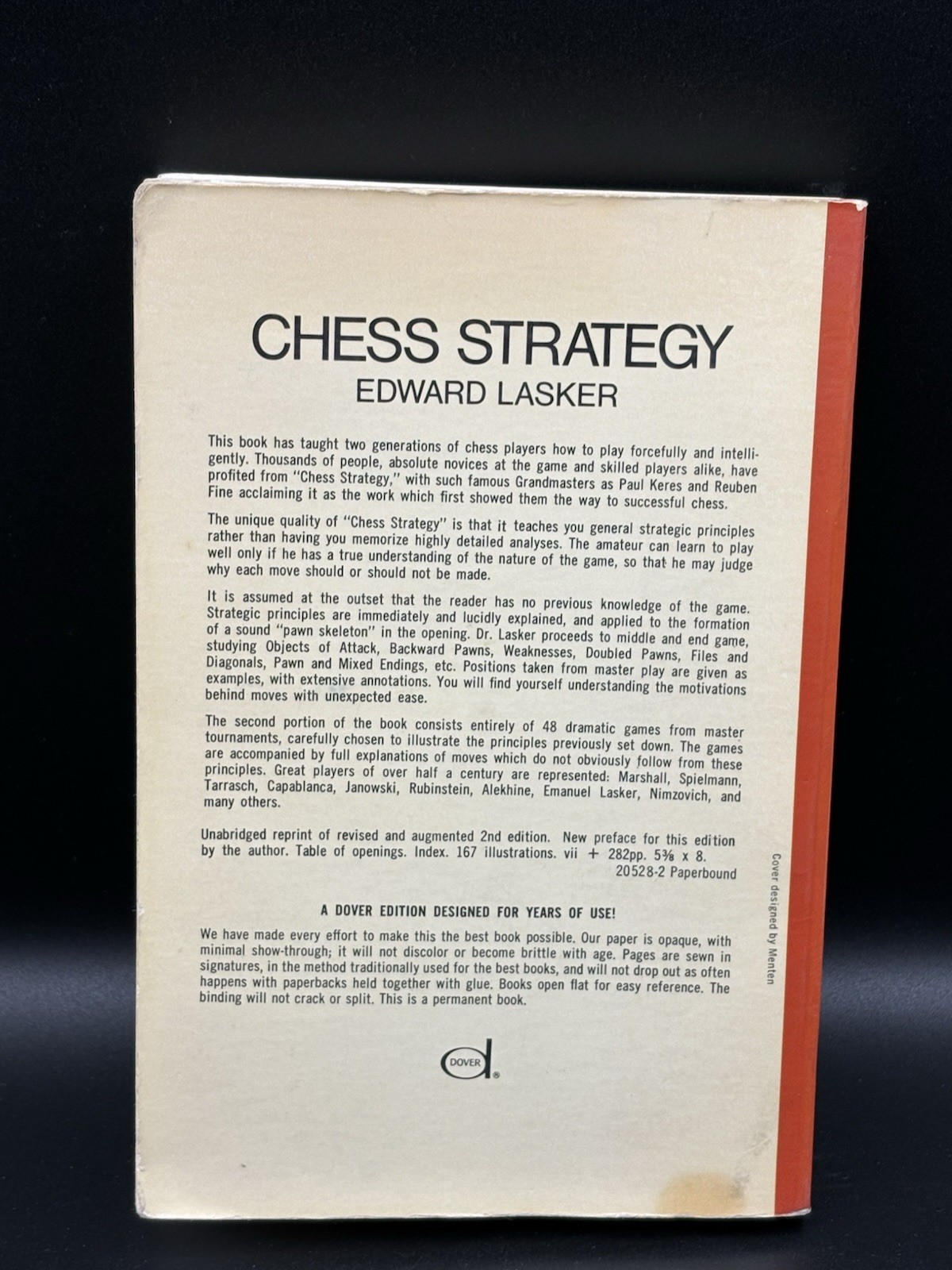 Lasker’s Manual of Chess (Paperback) by Emanuel Lasker 2nd