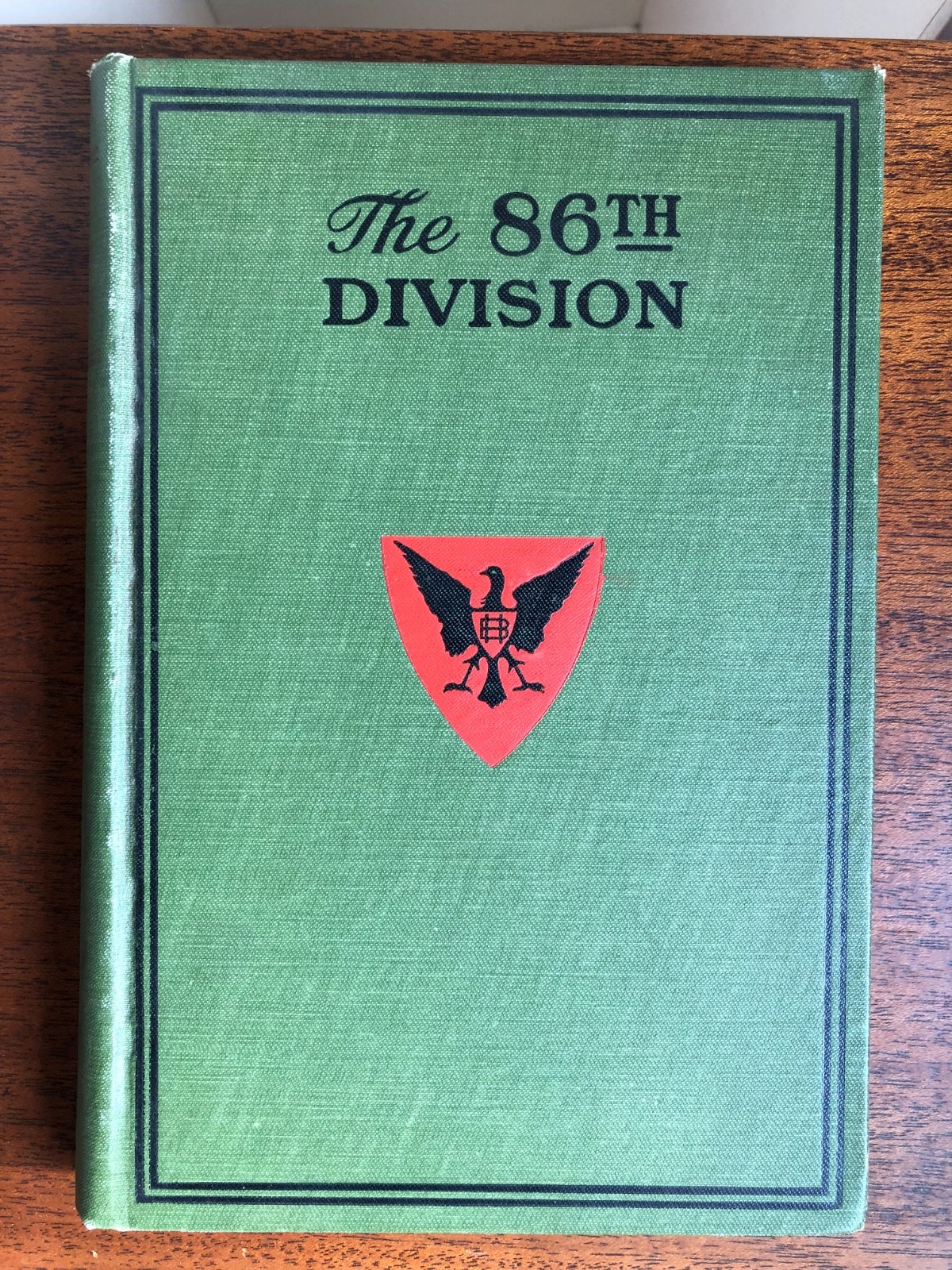 Official History Eighty-Sixth Division – 86th – WW1 – 1921 Hardcover
