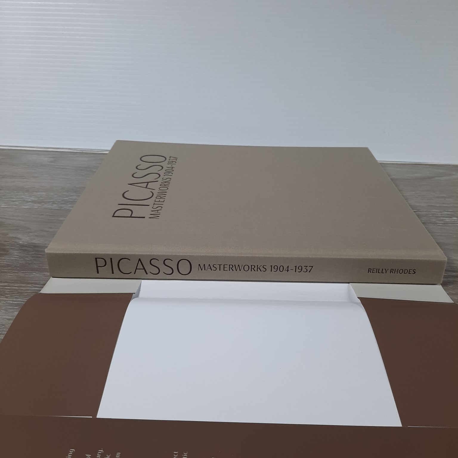 Picasso Masterworks 1904-1937 Reilly Rhodes 2018 First Edition Signed Art Book
