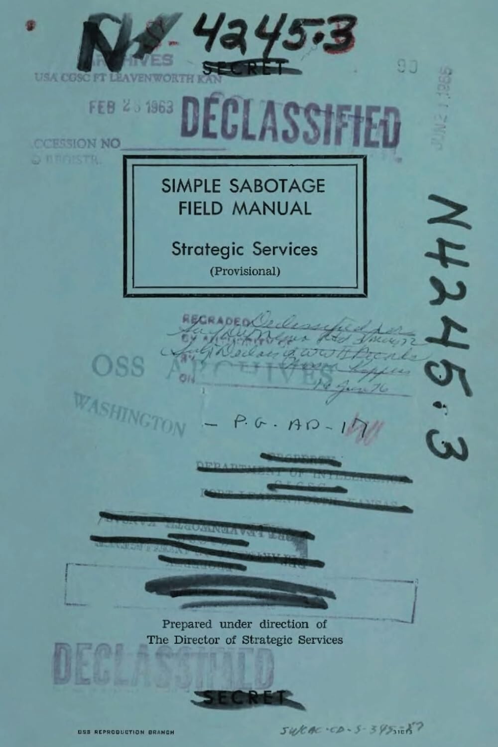 Simple Sabotage Field Manual Paperback – November 19, 2023