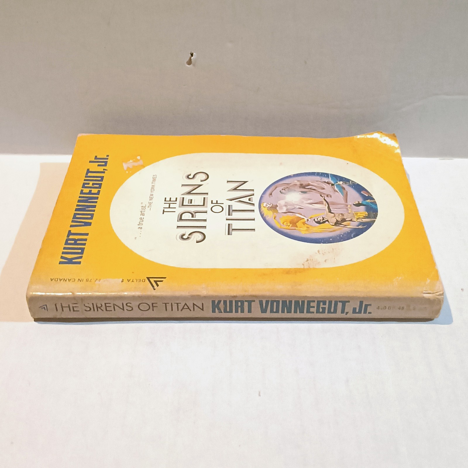 The Sirens of Titan-Kurt Vonnegut Jr-Dell Publishing-2nd Printing-1959-Soft Cove