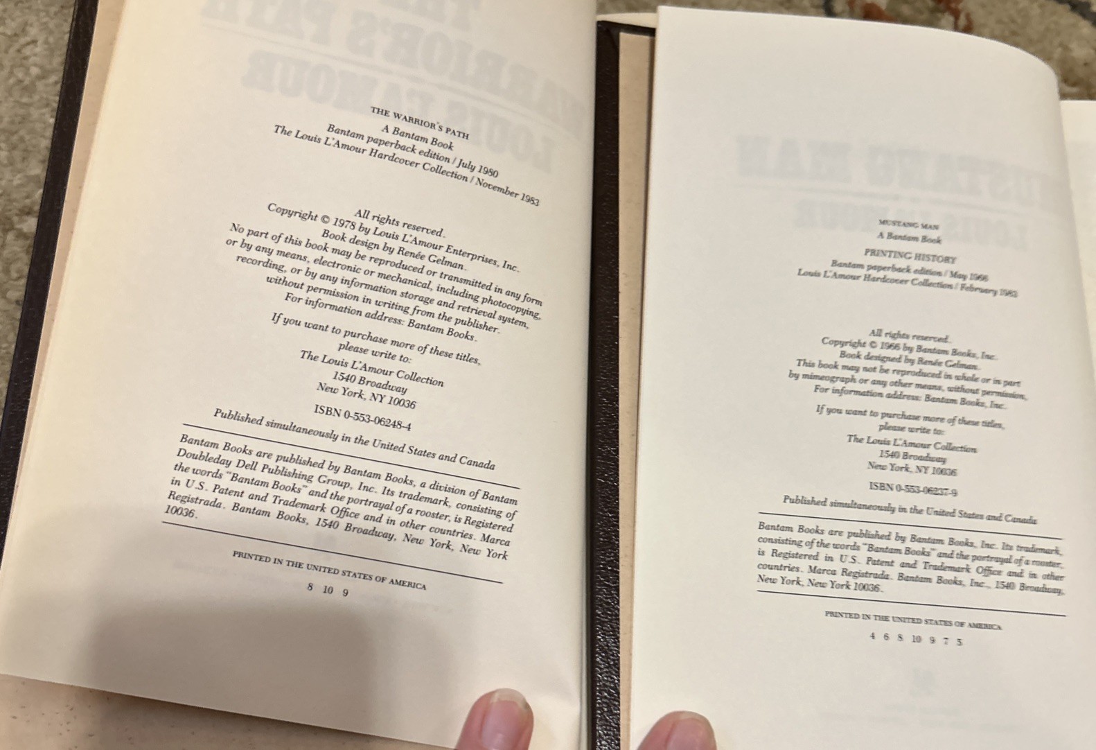 Louis L’Amour Leatherette SACKETT Collection Nearly Complete 15 Vol & Companion