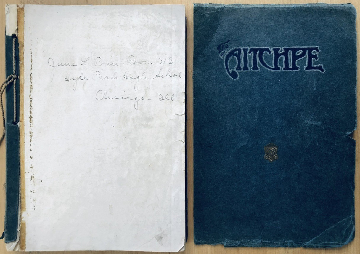 The Aitchpe 1914 Chicago Hyde Park High School Yearbook, Softcover, 200 pages
