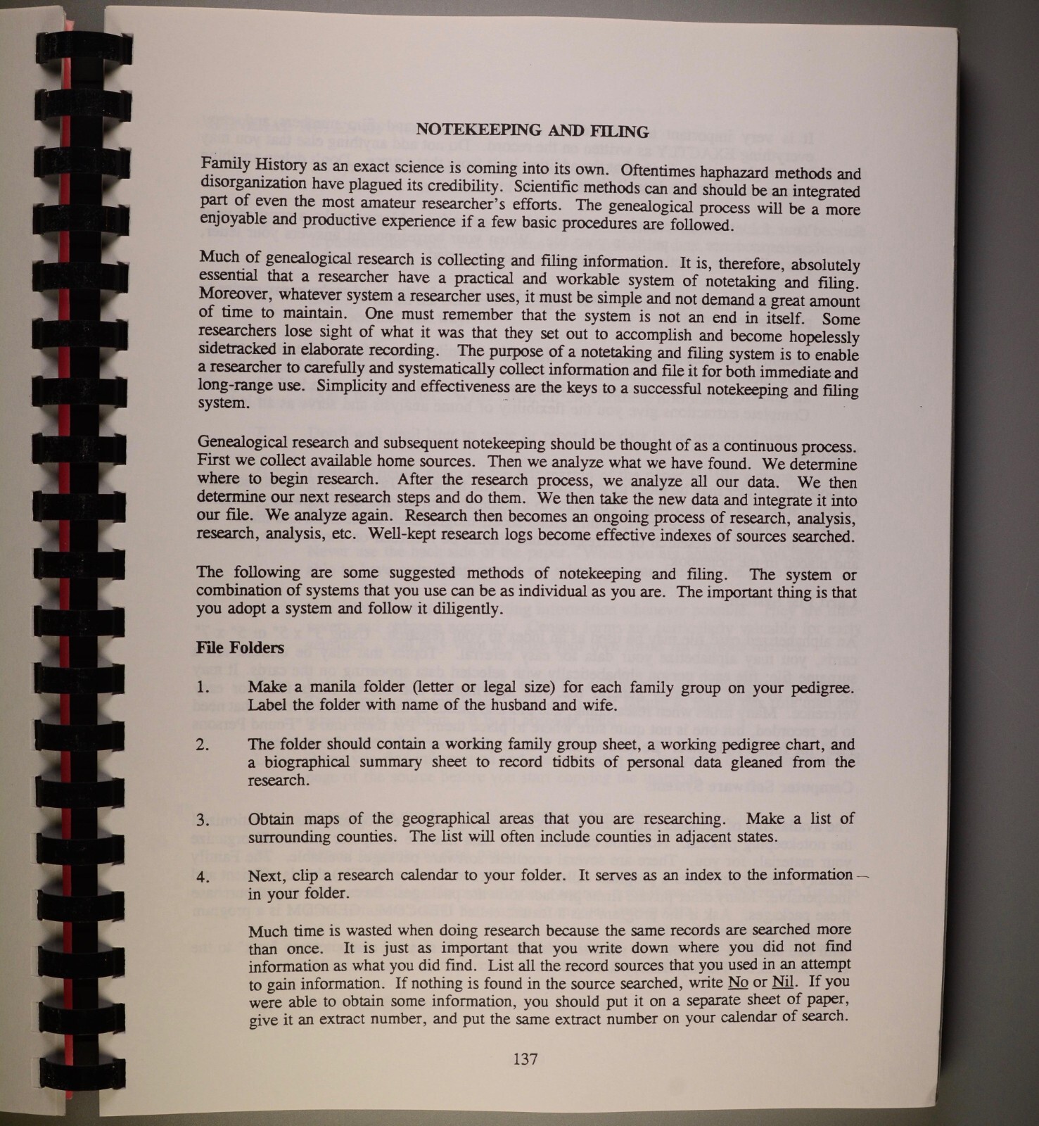 Elderhostel Genealogy Research Syllabus 1994 BYU Brigham Young University Utah