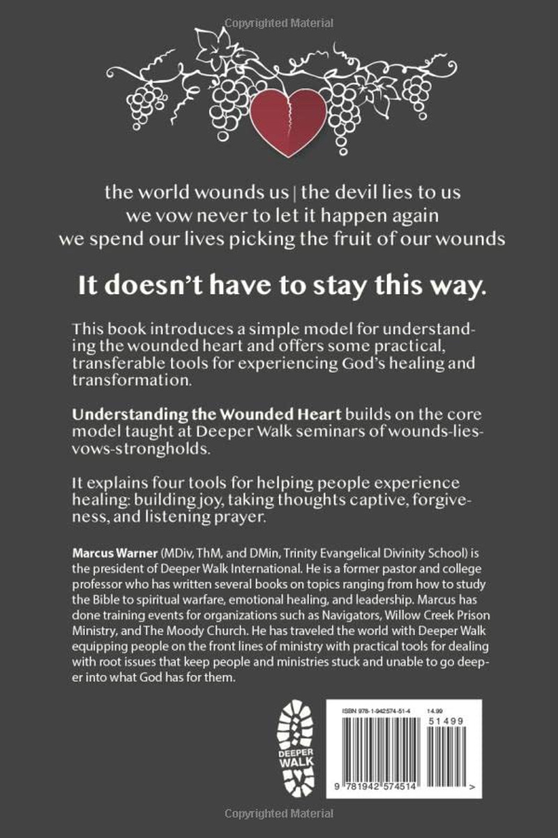 Understanding the Wounded Heart, second edition by Marcus Warner Deeper Walk Int