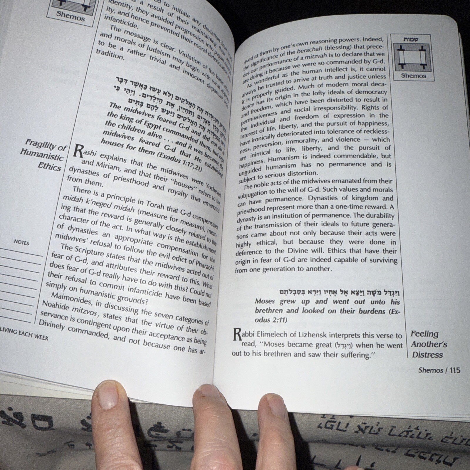 LIVING EACH WEEK By Rabbi Abraham J. Twerski / English And Hebrew