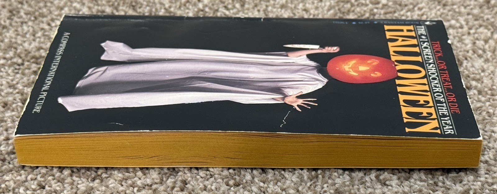 Halloween Paperback Book First Edition Bantam Curtis Richards Myers Carpenter