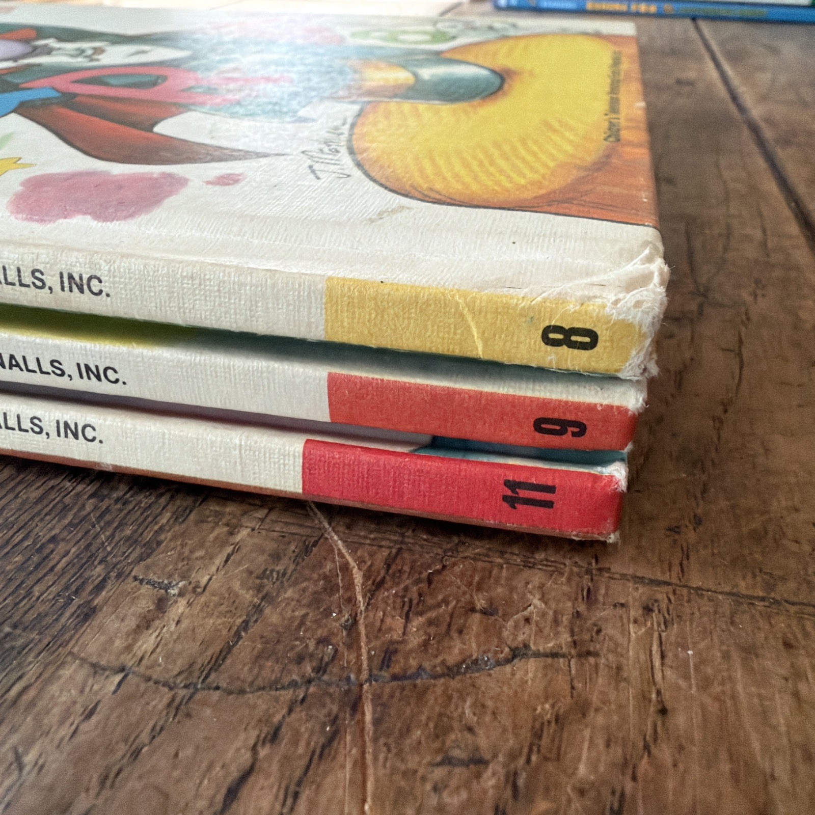 Vintage The Sesame Street Library Books Volumes 8,9,11- 3 Books Lot