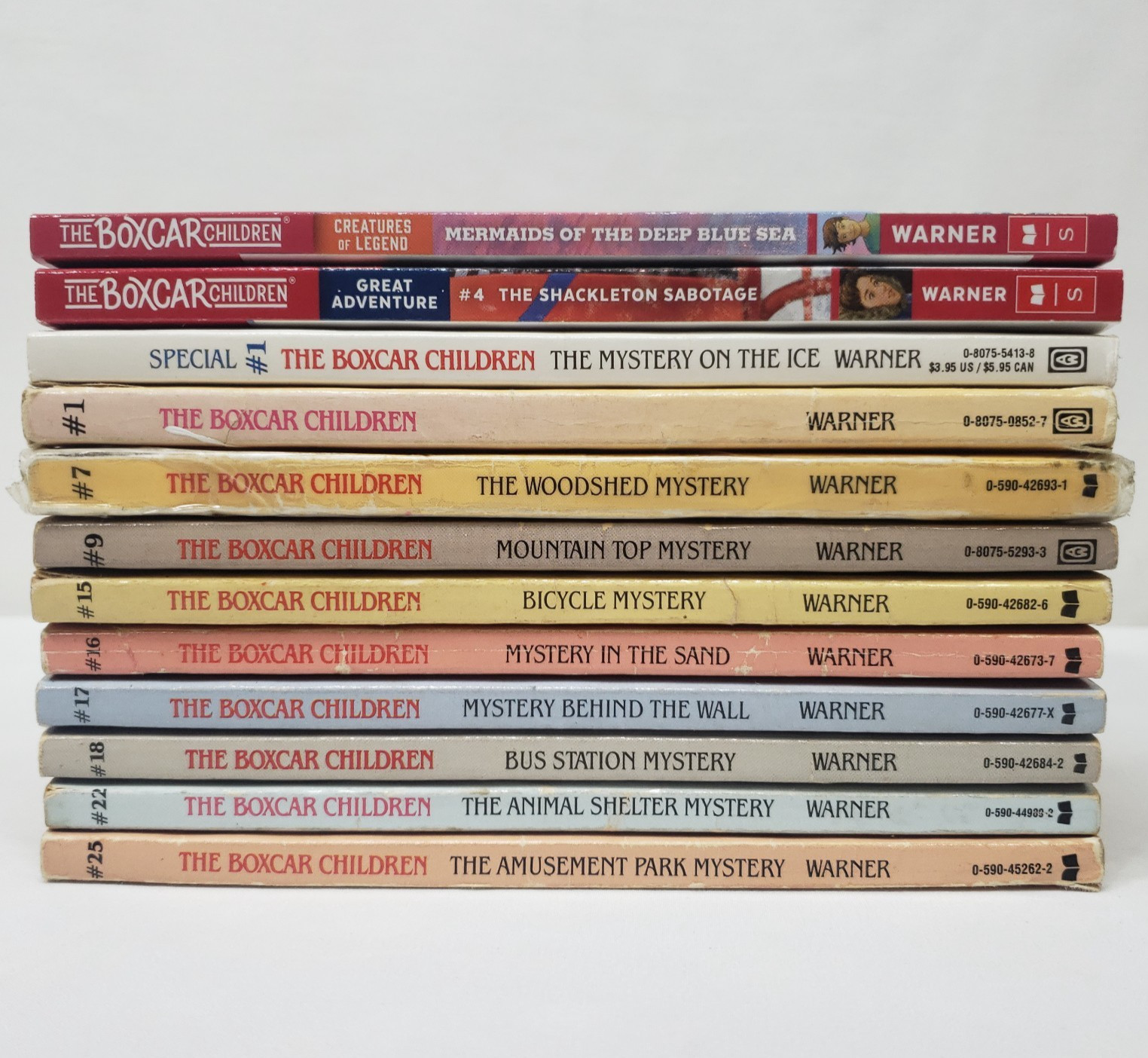 The Boxcar Children Books Series Lot Of 12 Gertrude Chandler Warner Set Mystery