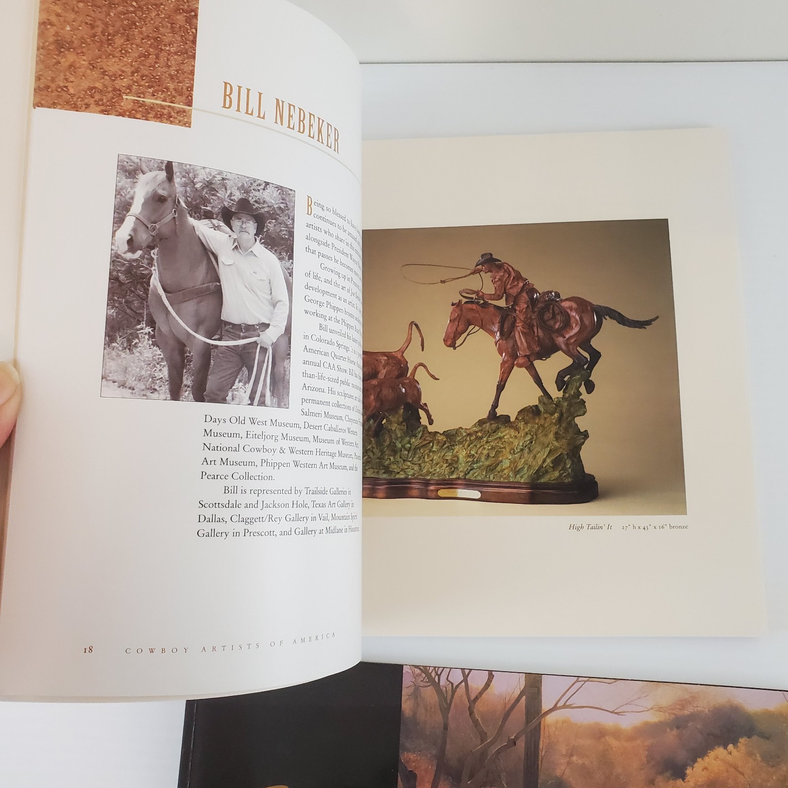 Cowboy Artists of America 34th and 42 Annual Exhibition 1999 & 2007 Western Art