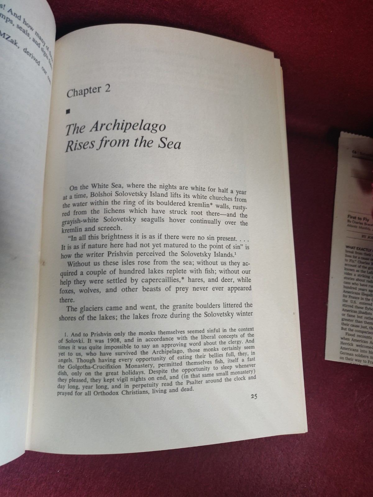 Vintage 1975 The Gulag Archipelago Two By Solzhenitsyn First Edition HB/DJ