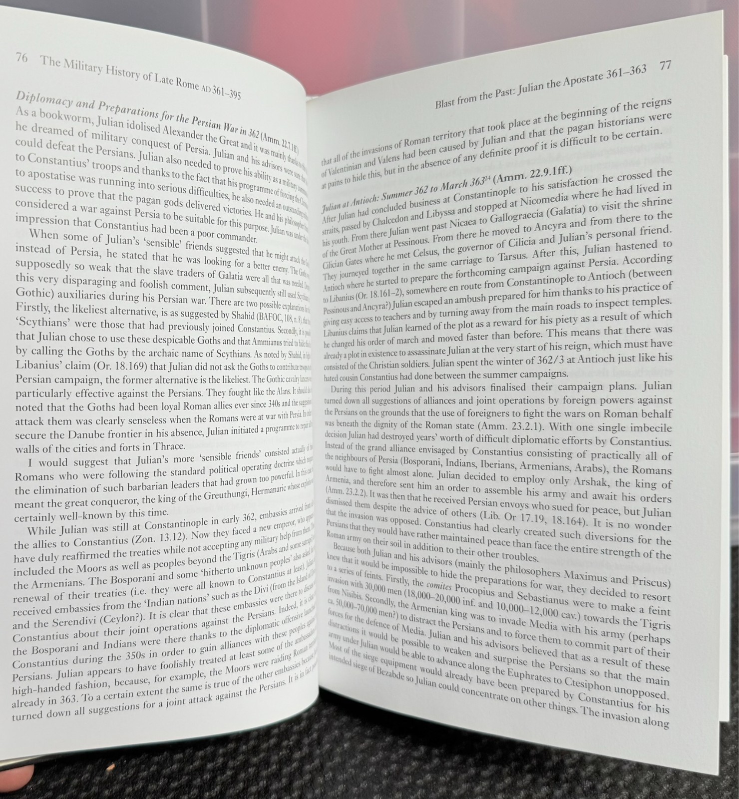 Military History of Late Rome 361–395 by Ilkka Syvanne