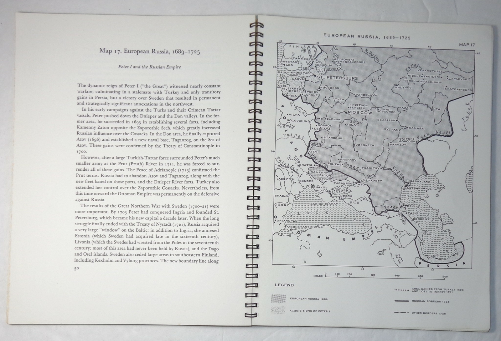 Russian History Atlas Eleven Centuries Maps Allen F. Chew Yale University Press