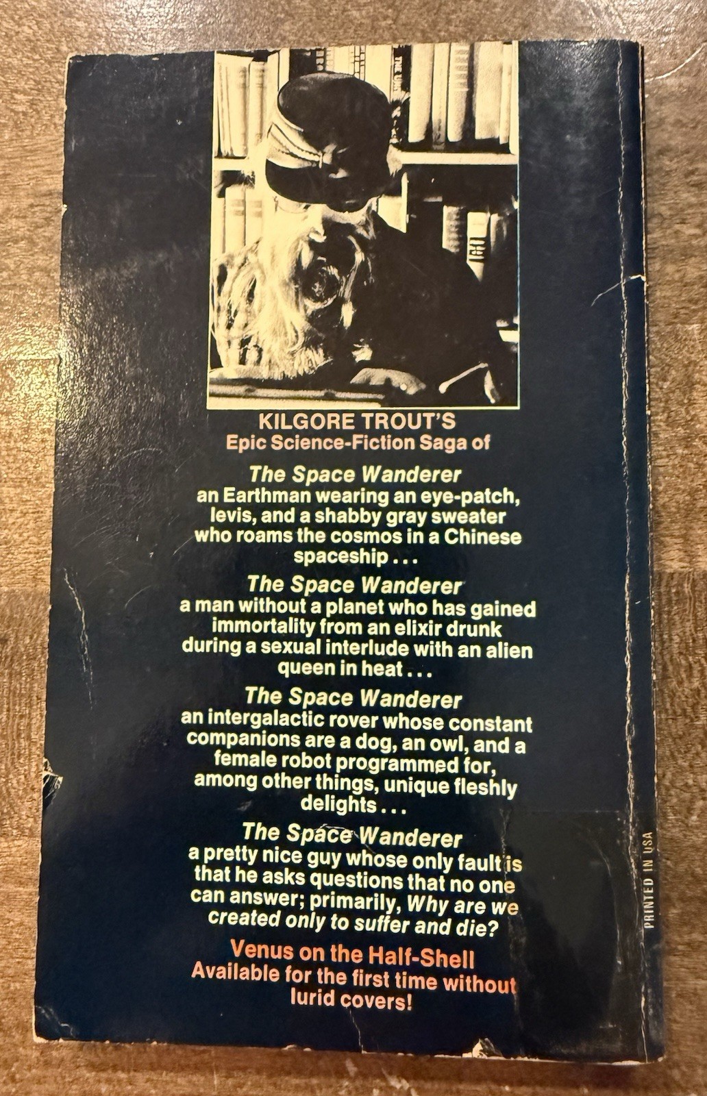 Kilgore Trout – Venus on the Half-Shell – Dell 2nd Printing Vintage 1975