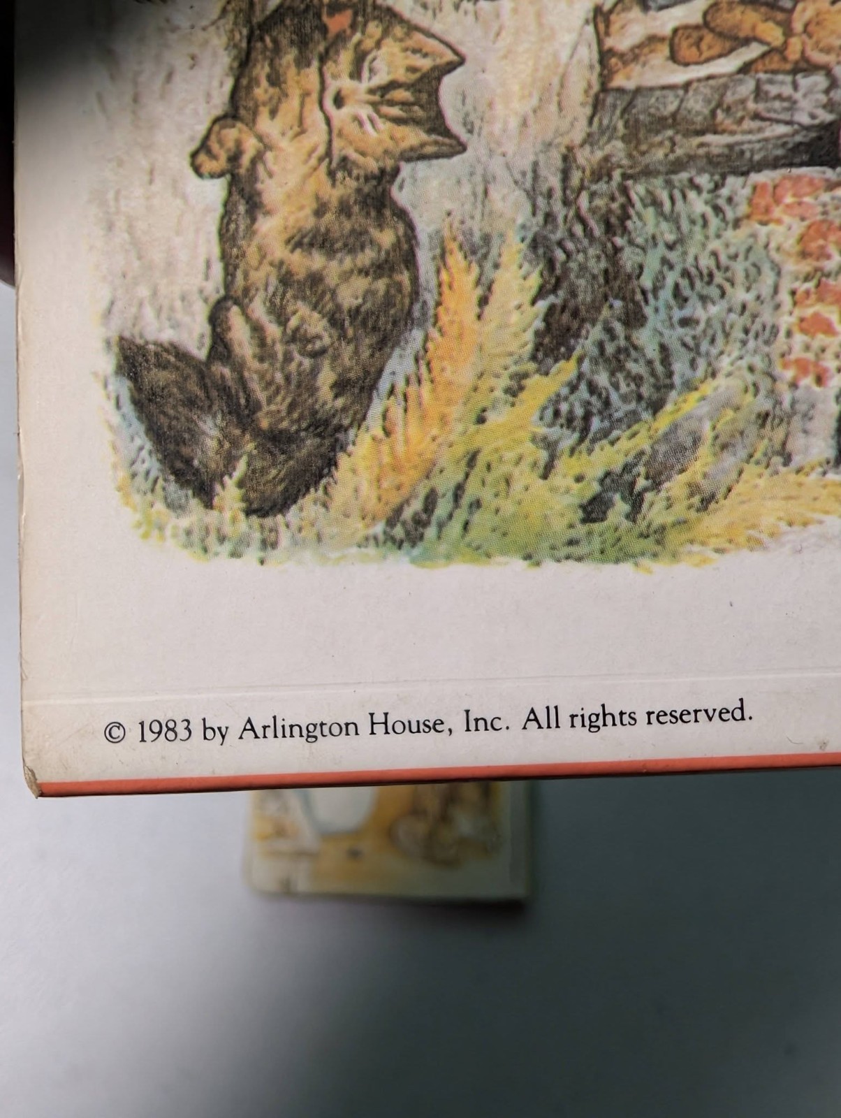 Peter Rabbit Mini Books 1983 Vintage Lot of 2
