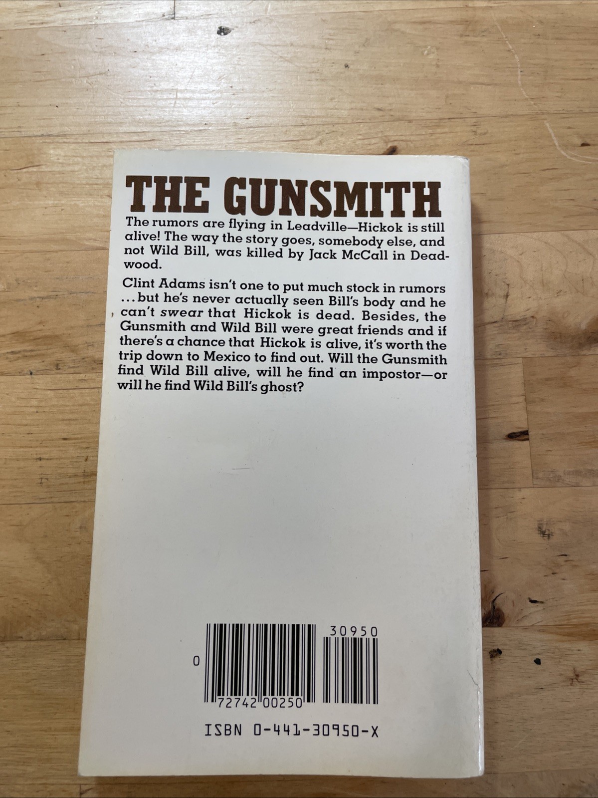The Gunsmith #46 Wild Bill’s Ghost J.R. Roberts Paperback