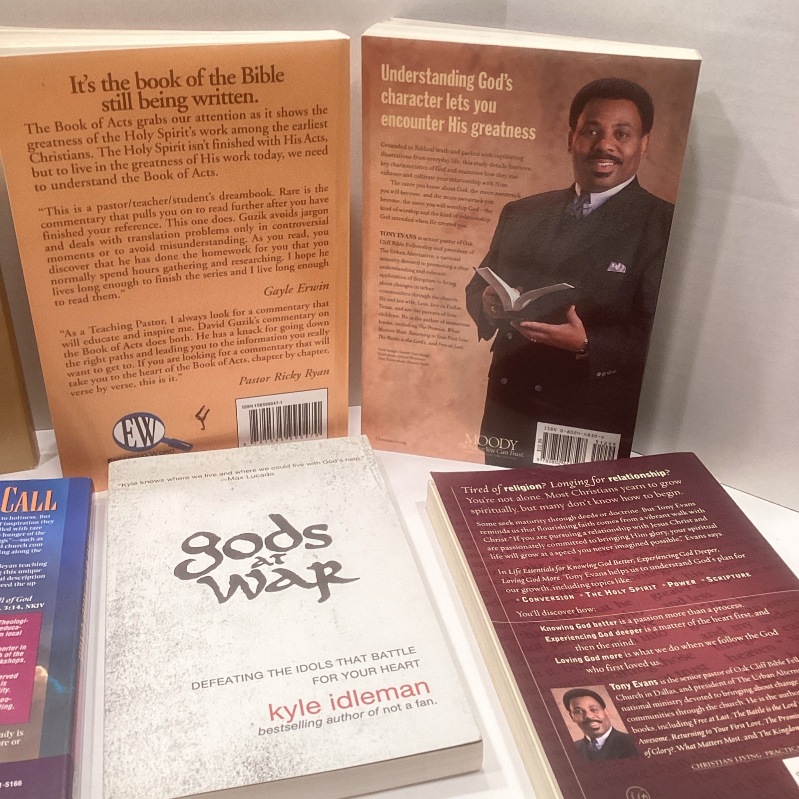 Lot Of 25 Christian Self Help Devotional Motivational books Swindoll Dobson etc