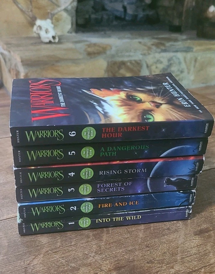 Warriors The Prophecies Begin Complete First Series Books 1 – 6 by Erin Hunter