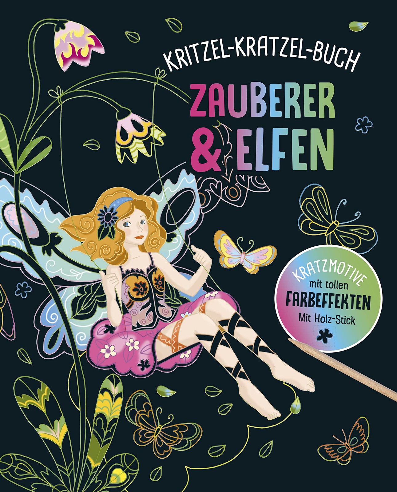 Zauberer und Elfen – Kritzel-Kratzel-Buch für Kinder ab (Paperback) (UK IMPORT)