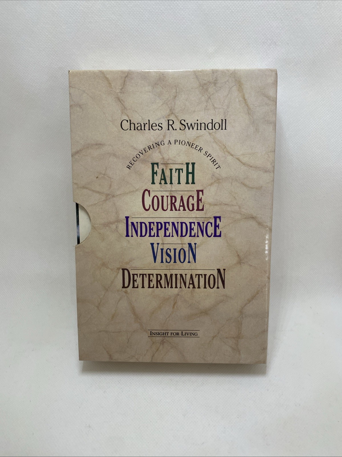 Charles R Swindoll Recovering A Pioneering Spirit Book Set