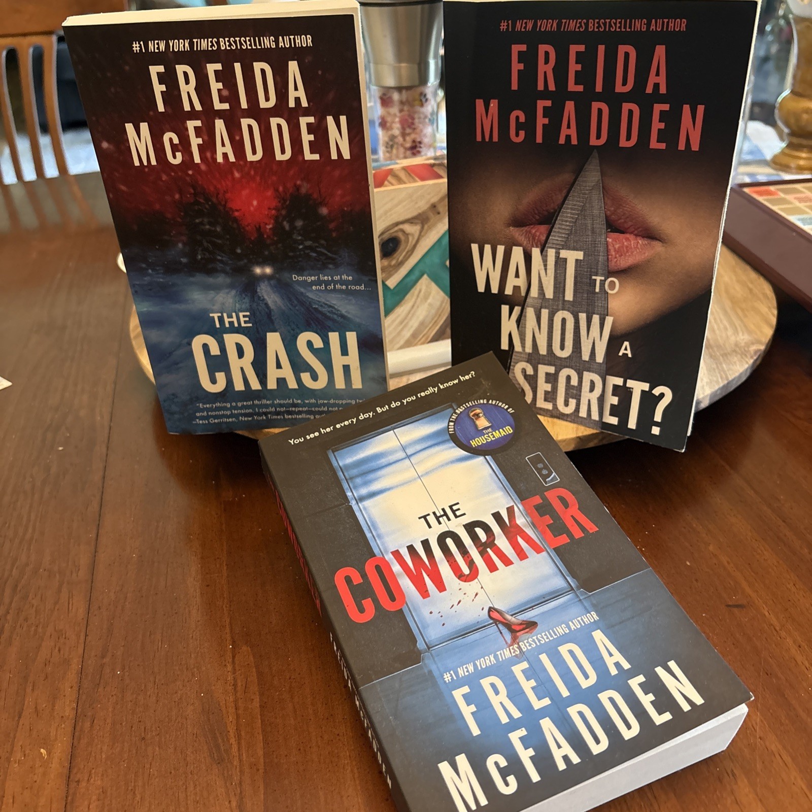 Three Freida McFadden Paperback Books Lot of 3