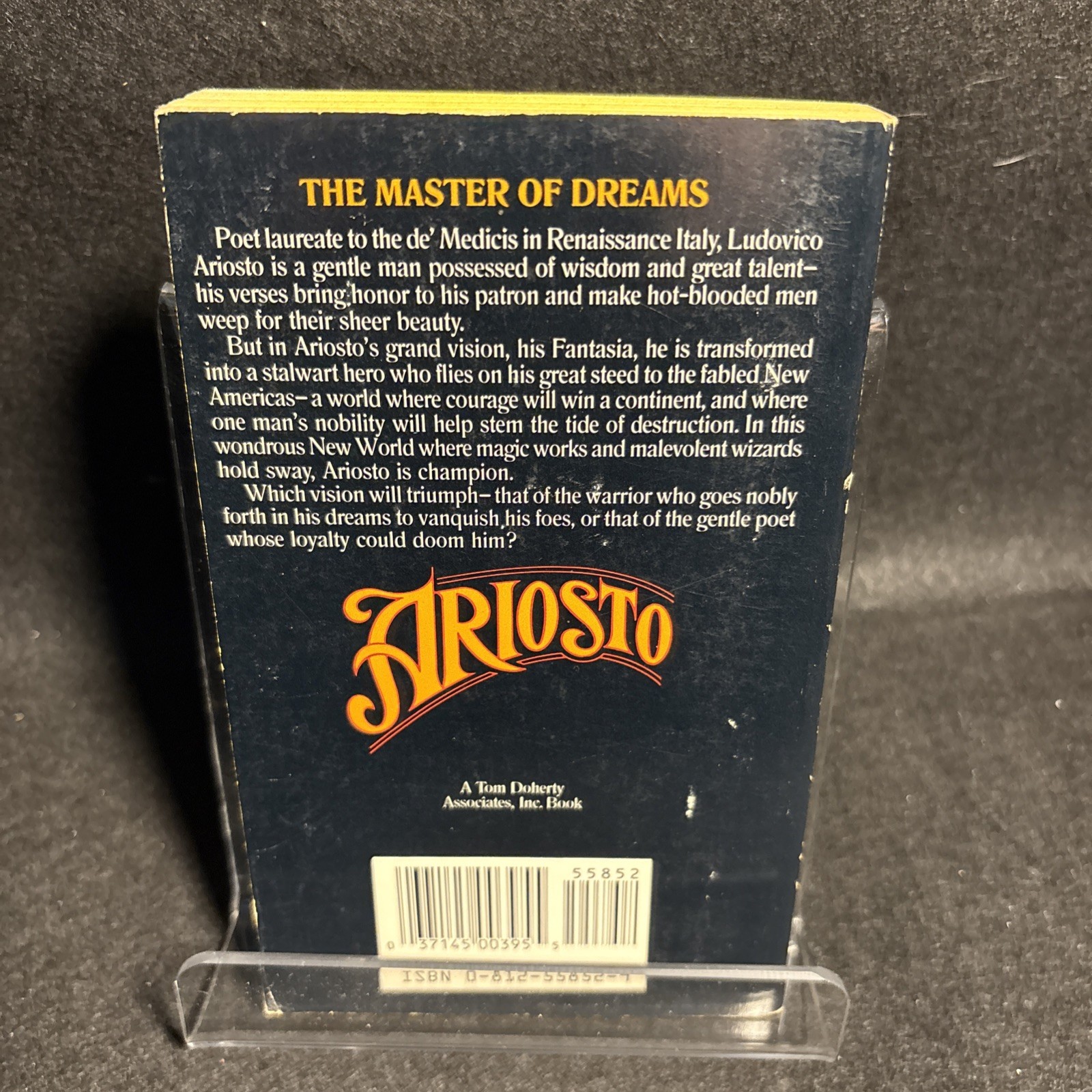 Ariosto SIGNED by Chelsea Quinn Yarbro 1988