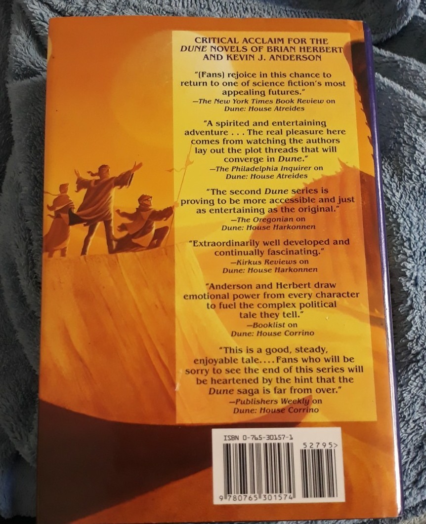 The Butlerian Jihad by Kevin J. Anderson and Brian Herbert (2002, HCDJ) AS SHOWN