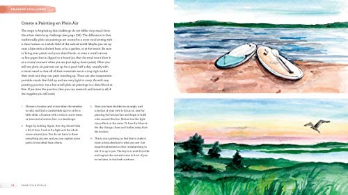 Draw Your World: How to Sketch and Paint Your Remarkable Life, Baker, Samantha D