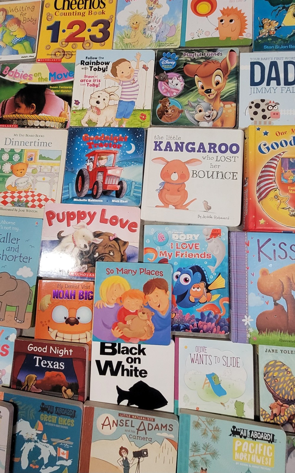 Huge Lot Of 80 Board Books for Children’s/ Toddler Babies/Preschool/Daycare