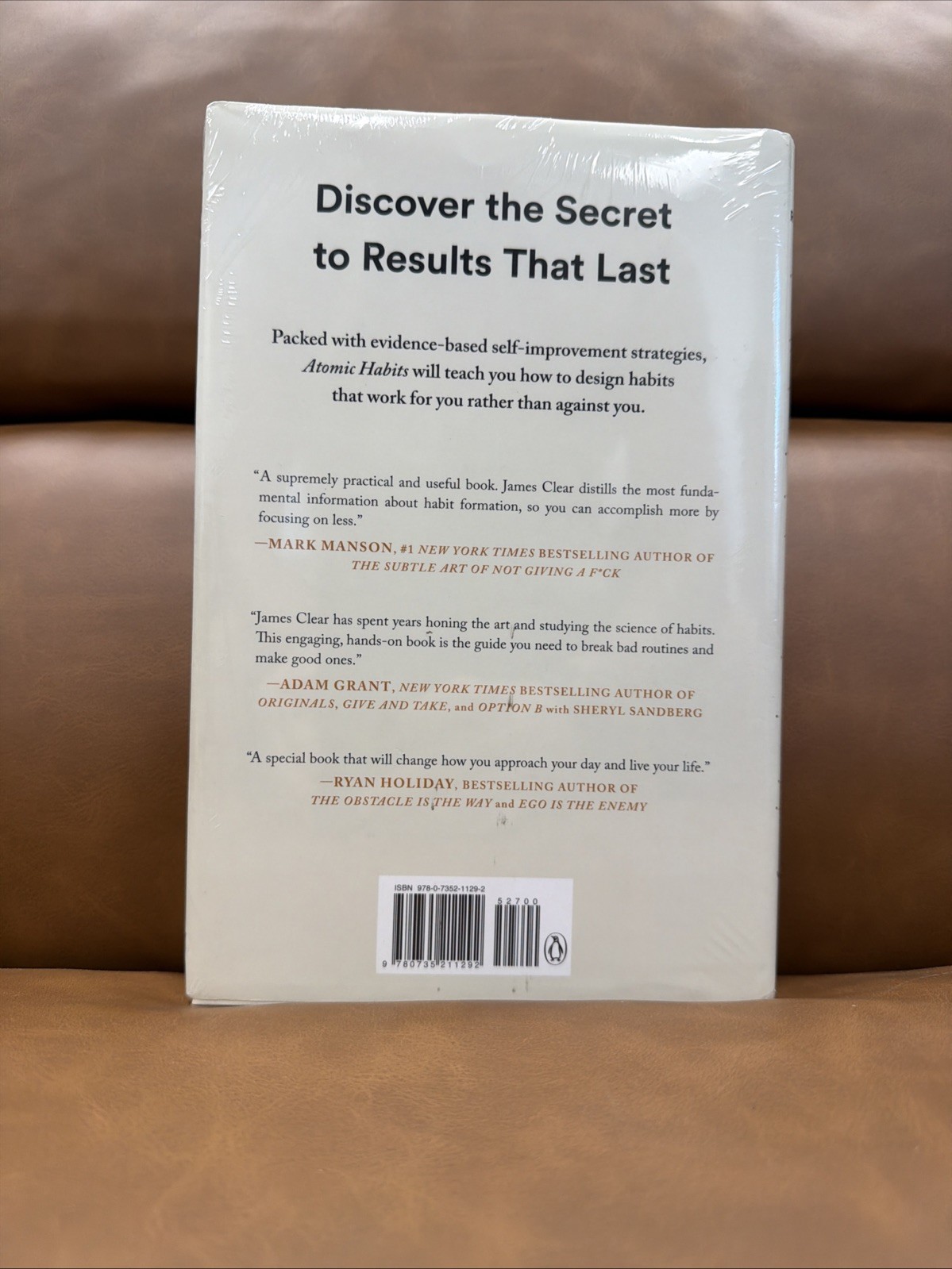 Atomic Habits James Clear Book Build Good Habits Break Bad Ones Self Improvement