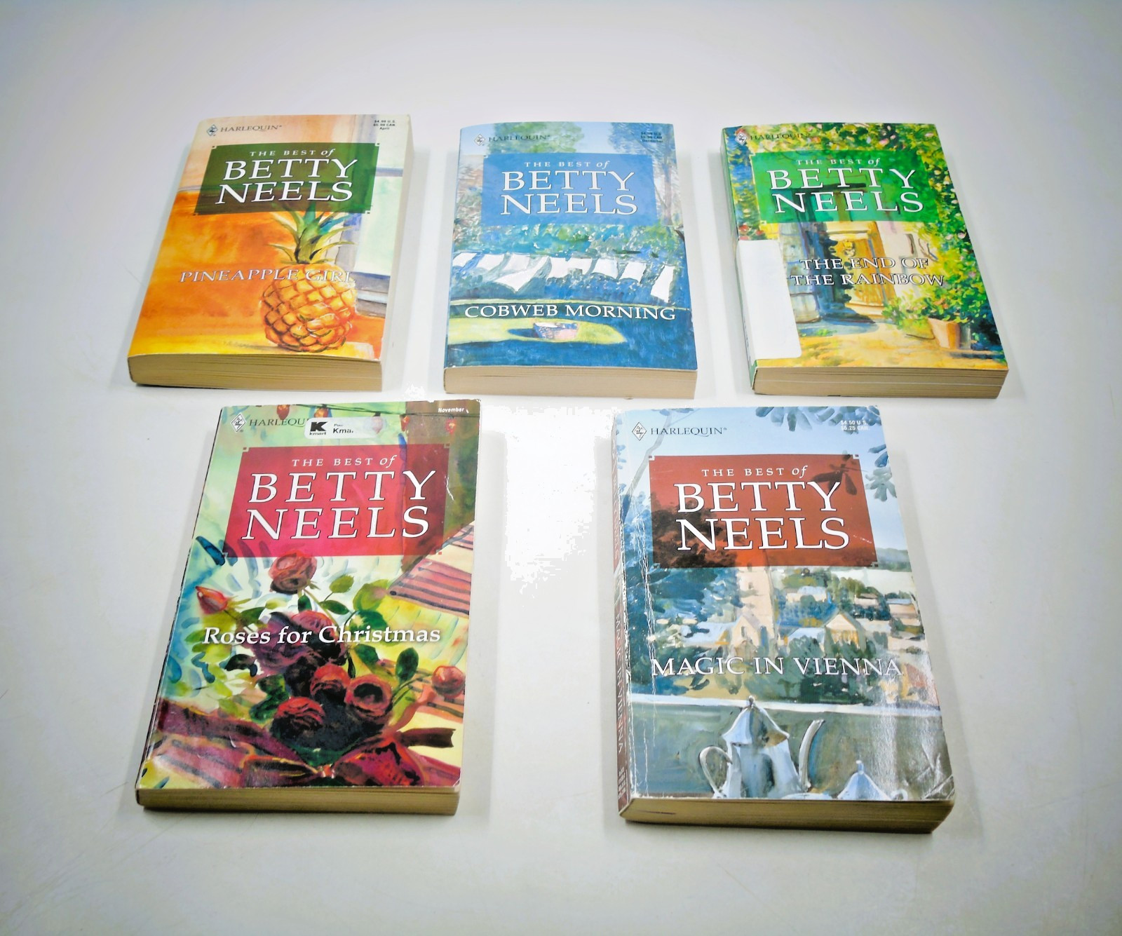 Vintage Lot of 10 Betty Neels Harlequin Romance Paperback Books, See Description