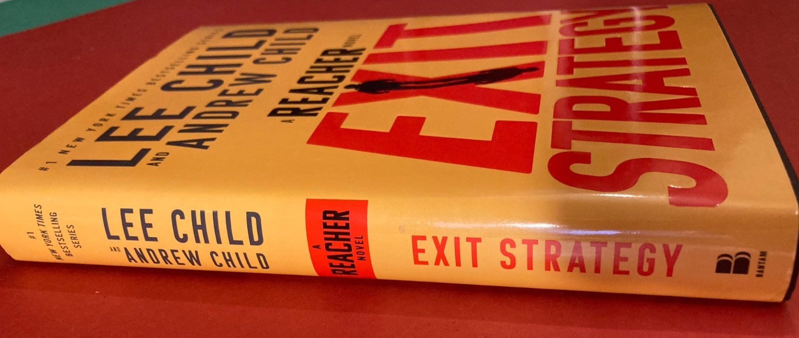 Exit Strategy: A Reacher Novel by Lee Child – Hardcover Book with Jacket