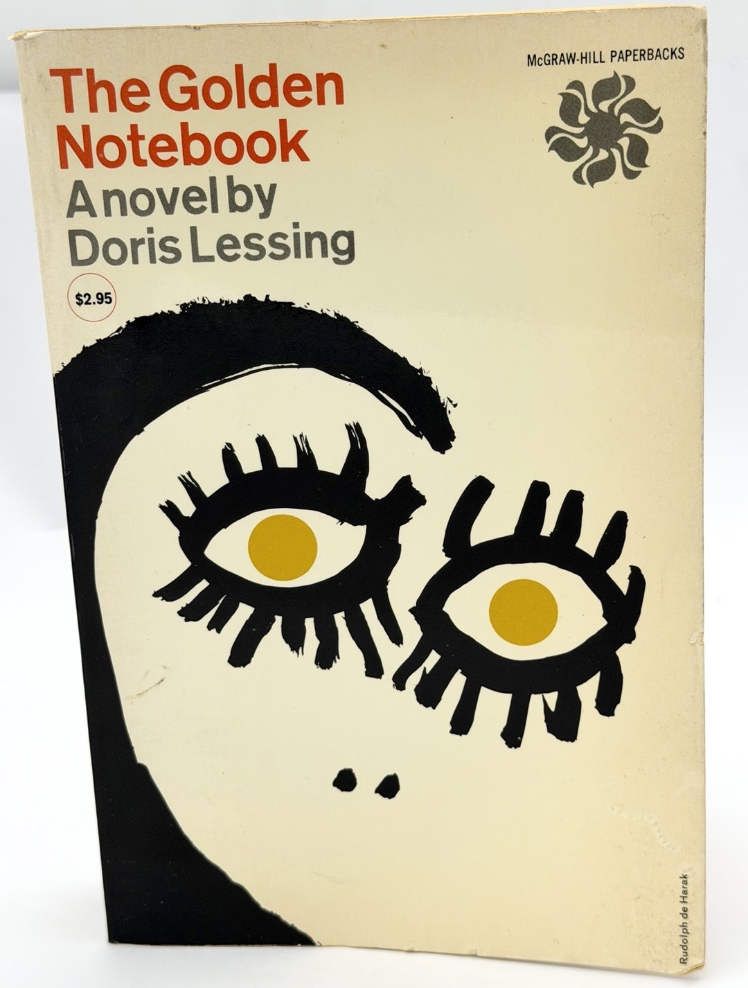 The Golden Notebook ~ Doris Lessing ~ 1963 1st McGraw Hill PB VINTAGE