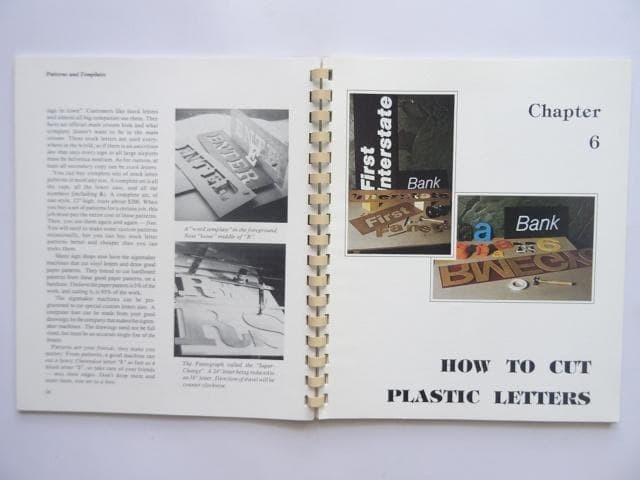 Western Sign Making Reference Book 1989 Paperback 111 Pages 10.1×8.6in