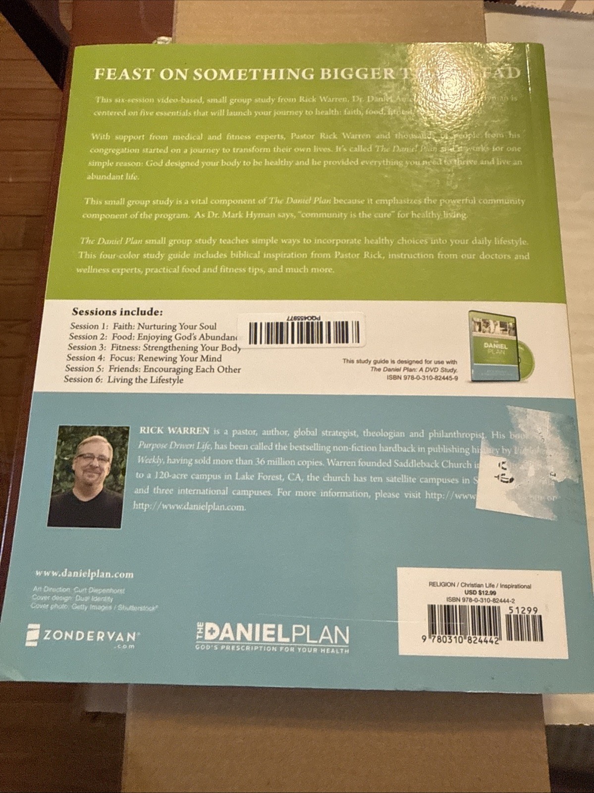 New Book The Daniel Plan Ser.: The Daniel Plan : 40 Days Rick Warren