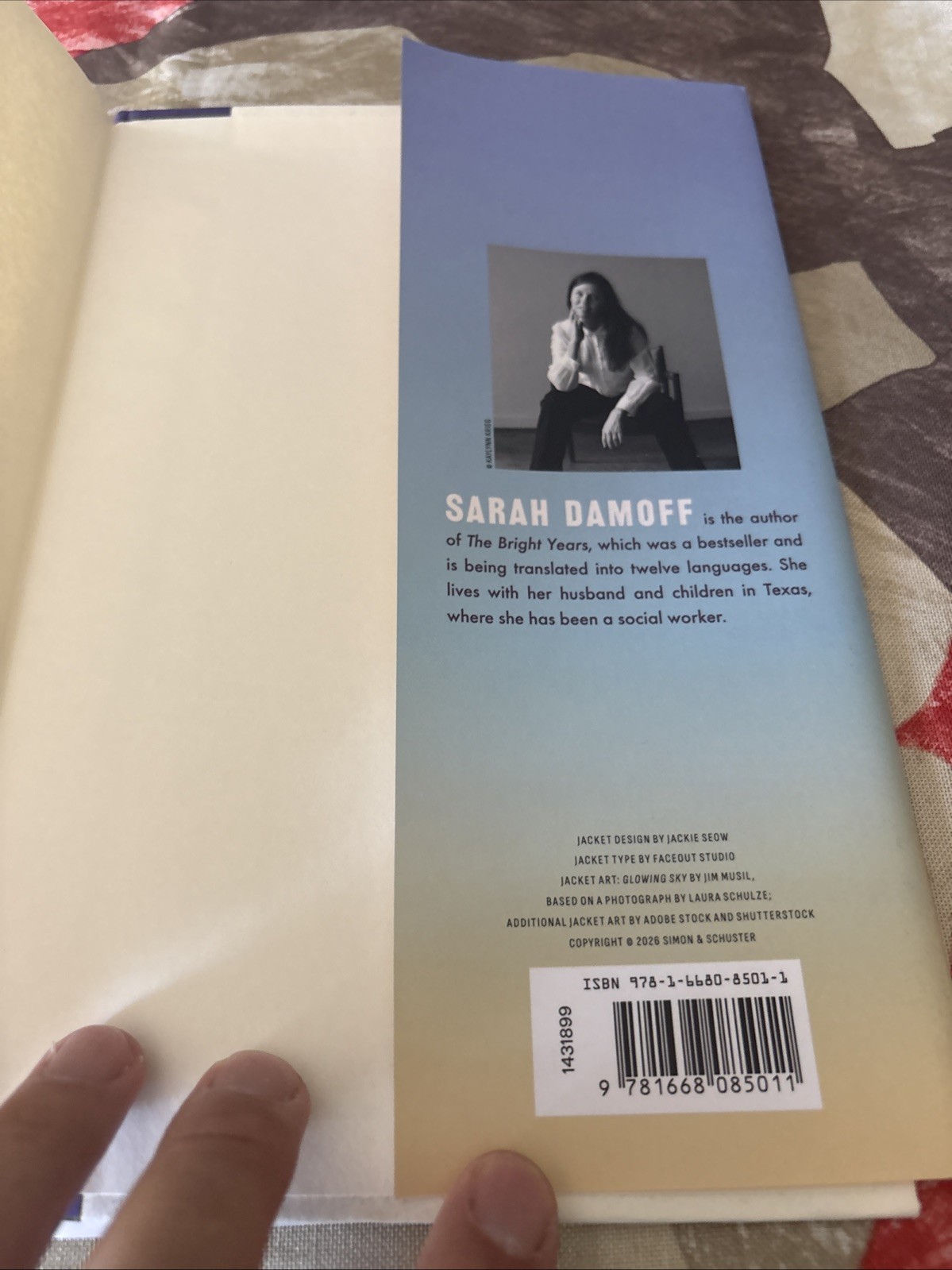 The Burning Side by Sarah Damoff (2026, Hardcover Book. Brand New