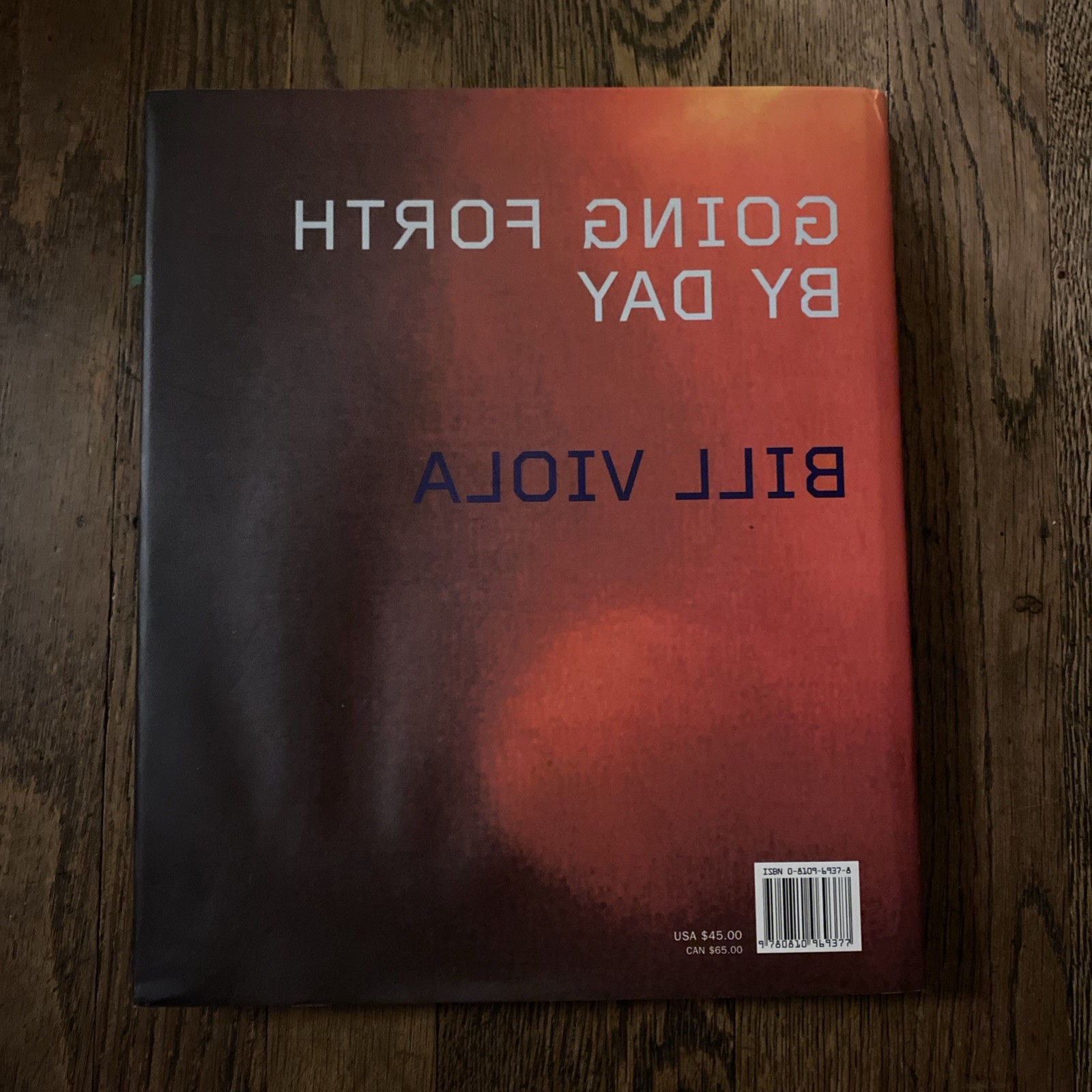 Bill Viola, Going Forth By Day, Guggenheim, Art Exhibition Catalog, 2002, HC/DJ