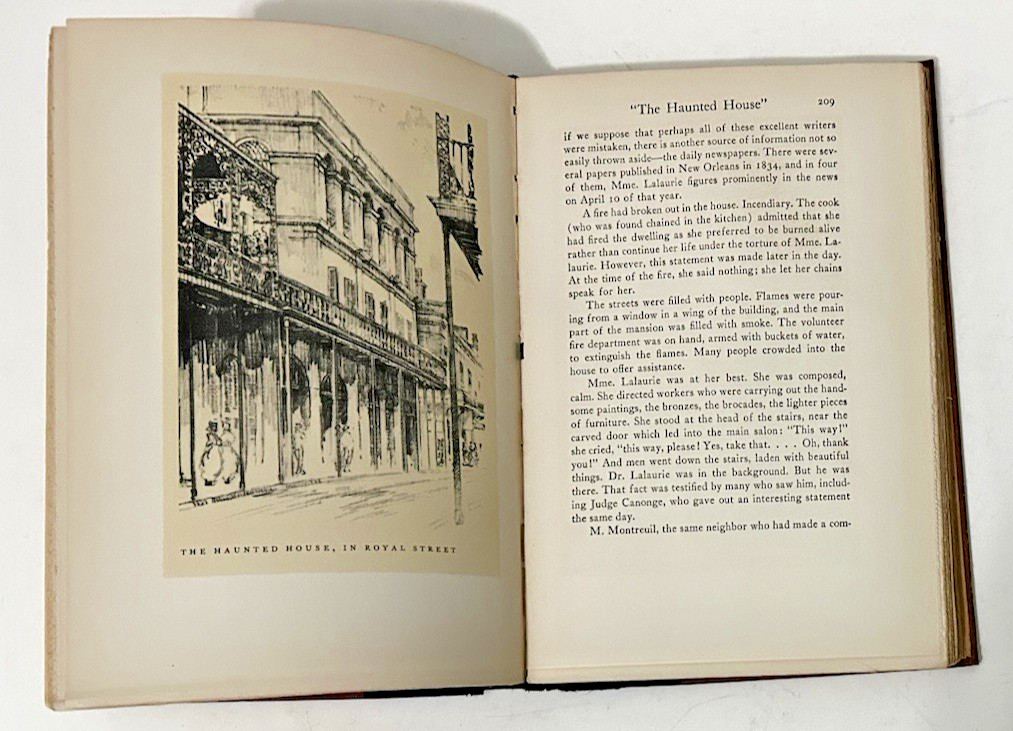 Fabulous New Orleans 1935 Lyle Saxon D. Appleton-Century Co; hardcover illustr.