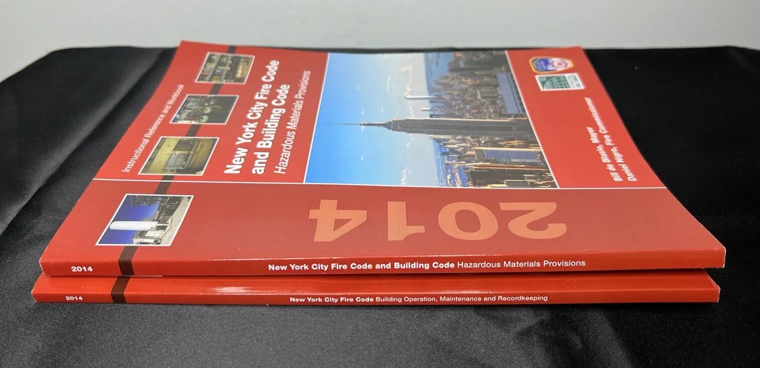 ICC International Code Council New York City Fire Code & Building Code Set 2014