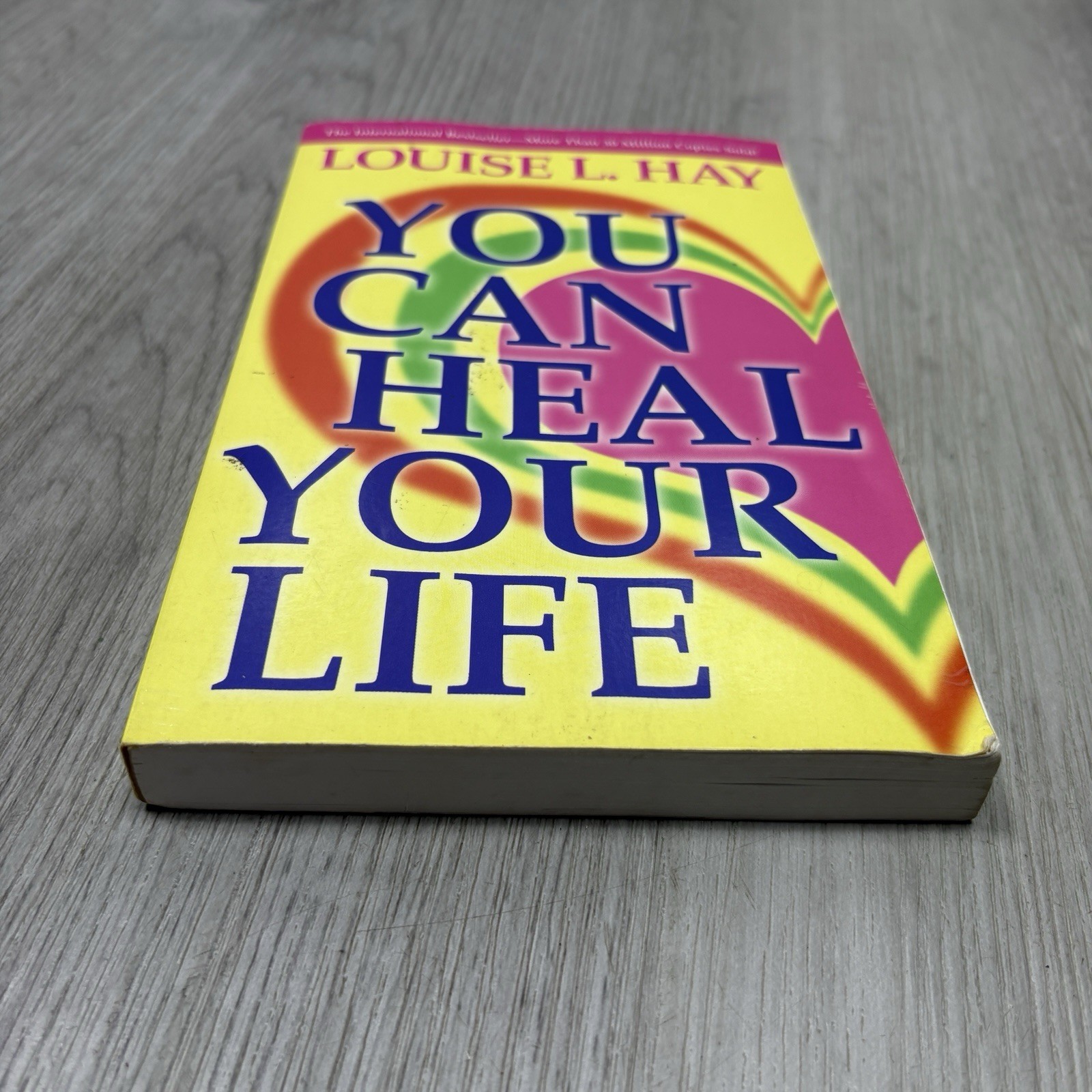 You Can Heal Your Life by Louise L Hay Paperback Self Help Healing Guide Book